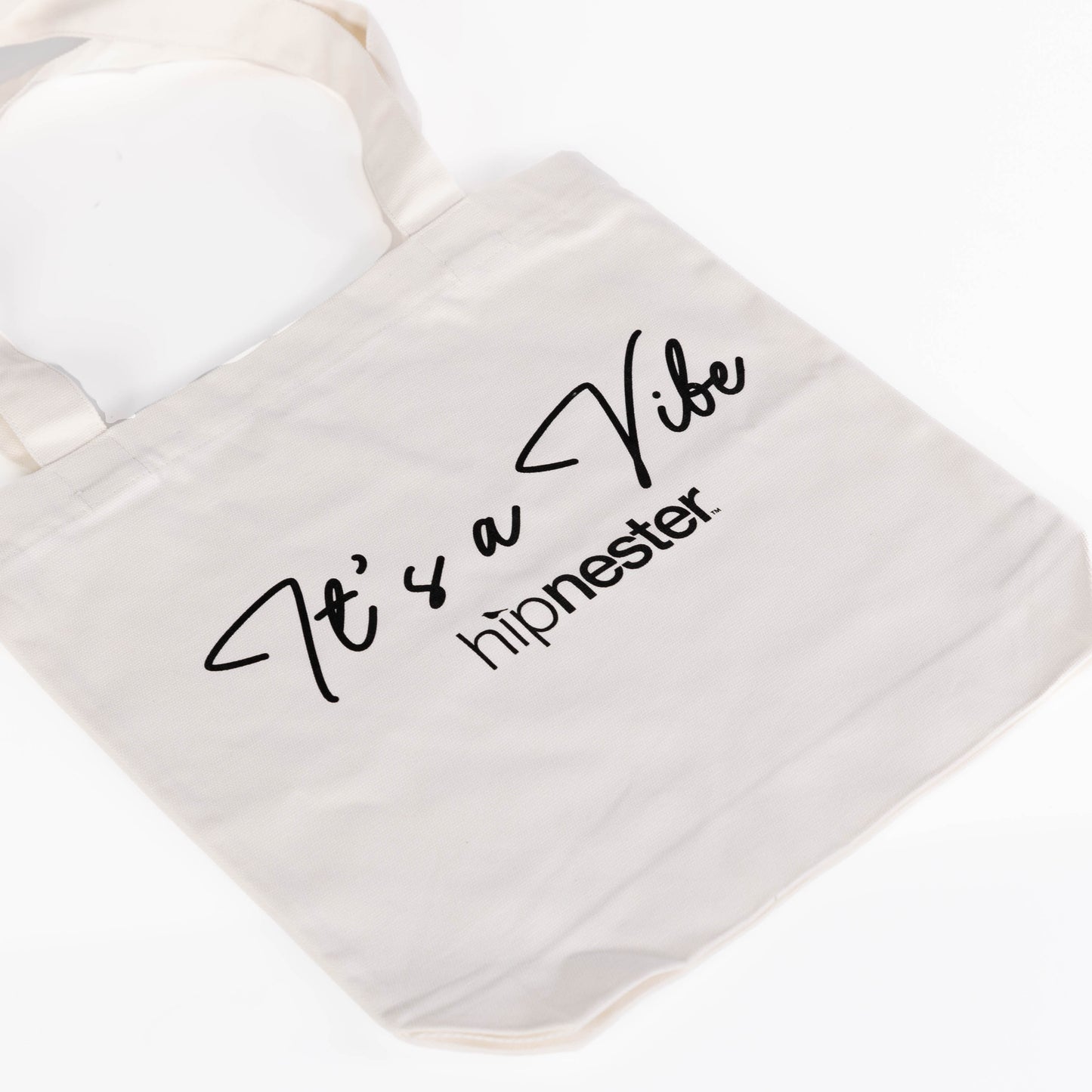 It's a Vibe Canvas Tote Bag – Durable Cotton Tote for Everyday Adventures